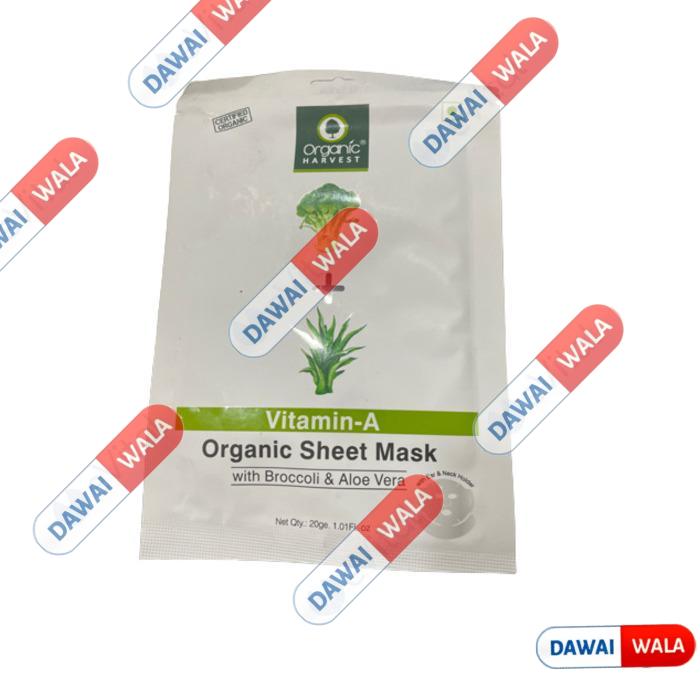 Organic Harvest Vitamin A Sheet Mask