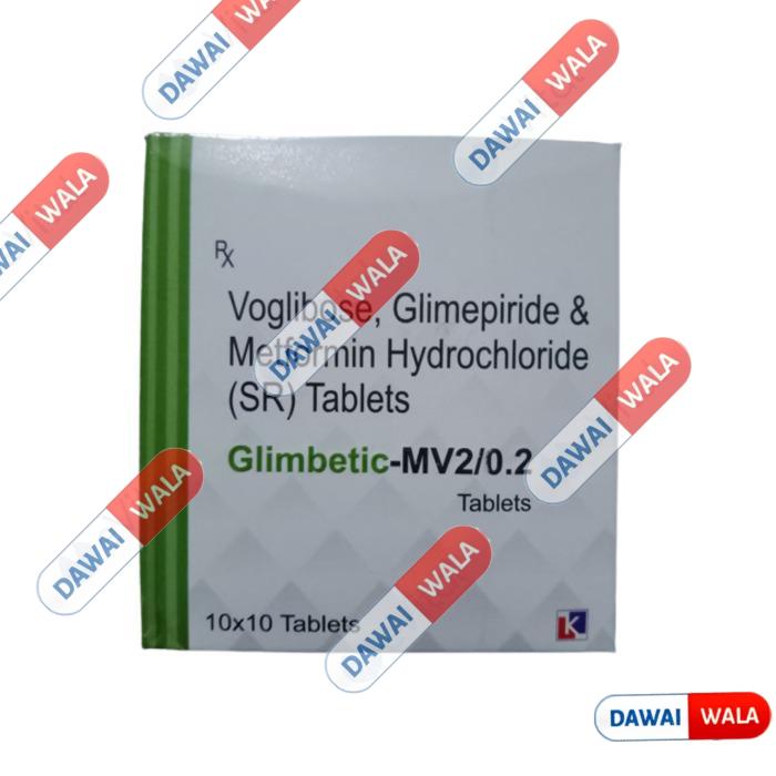 Glimbetic-MV 2/0.2 Tablet