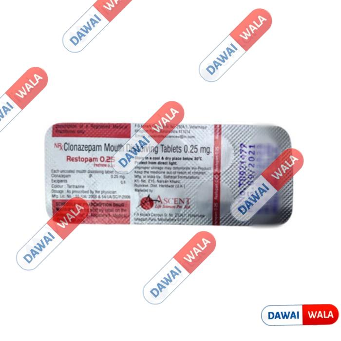 Restopam 0.25 Tablet