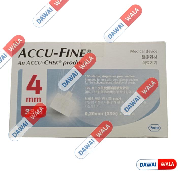 Accu-Fine Needle Pen 4mm 33G