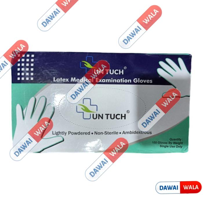 UN Tuch Latex Medical Examination Gloves M