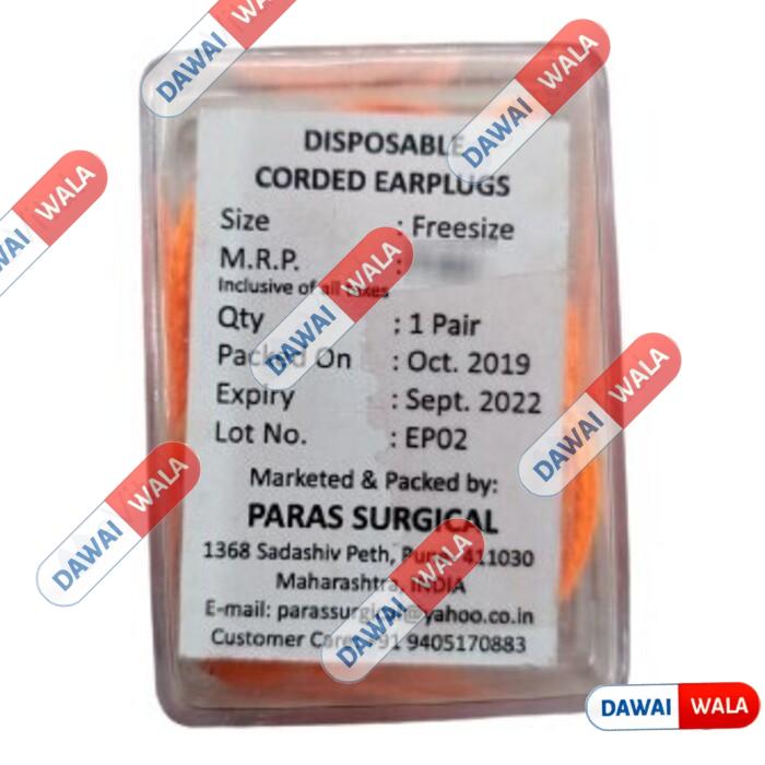 Disposable Corded Earplugs