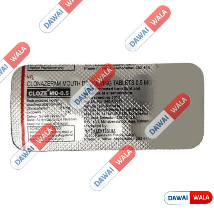 Cloze MD-0.5 Tablet