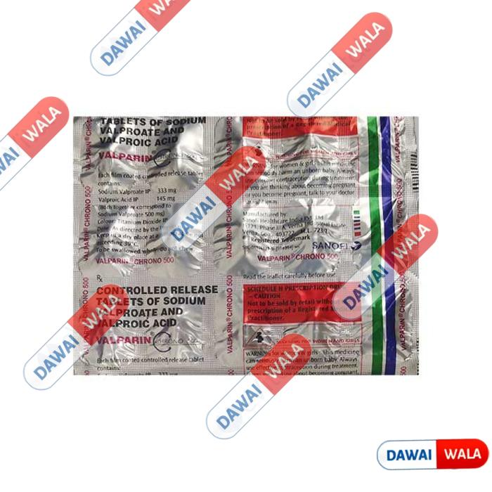 Valparin Chrono 500 Tablet