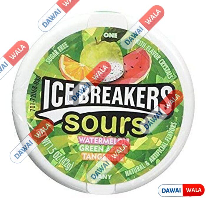 Ice Breakers Sugar Free Watermelon Green Apple Tangerine