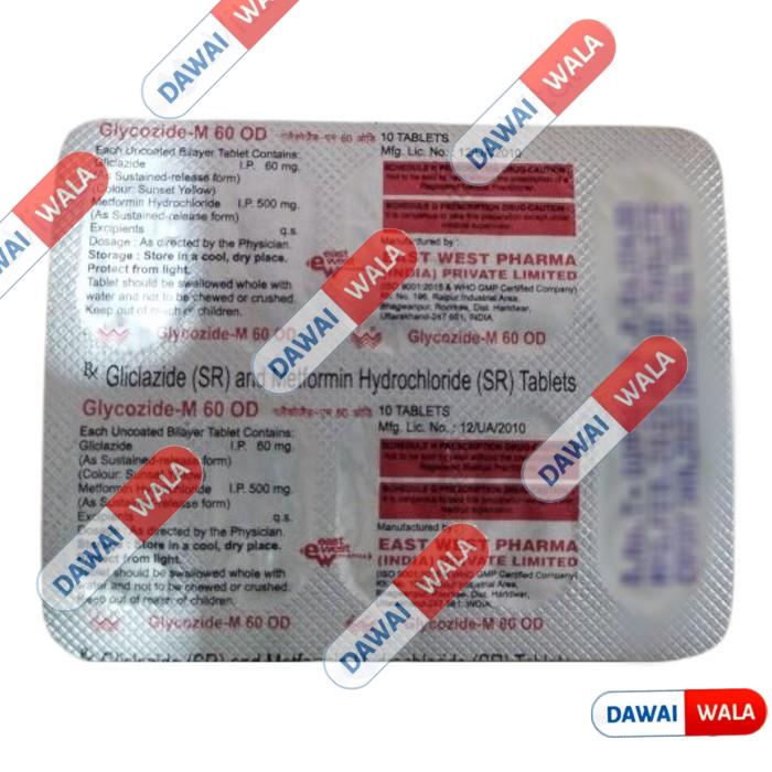 Glycozide-M 60 OD Tablet