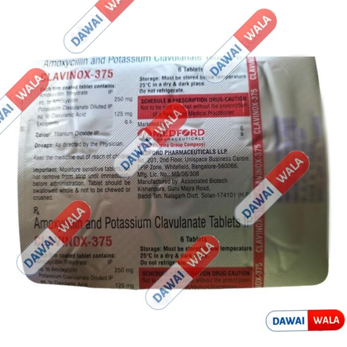 Clavinox-375 Tablet