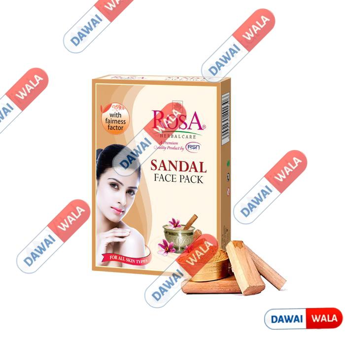 Rosa Sandal Face Pack