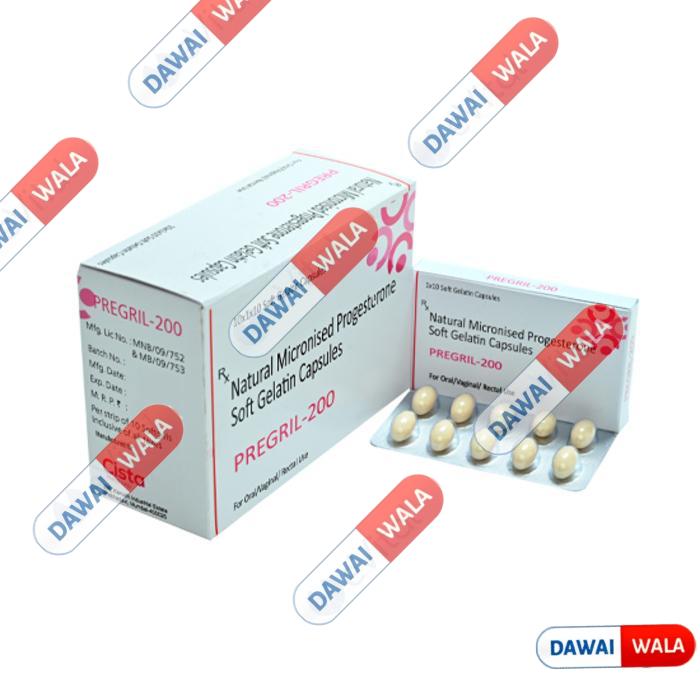 Pregril 200 Soft Gelatin Capsule