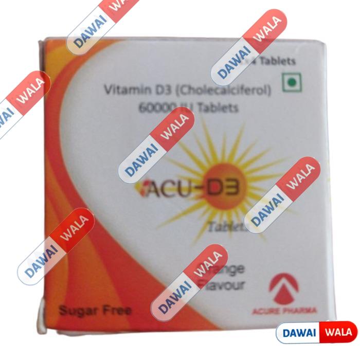Acu-D3 Tablet Sugar Free Orange