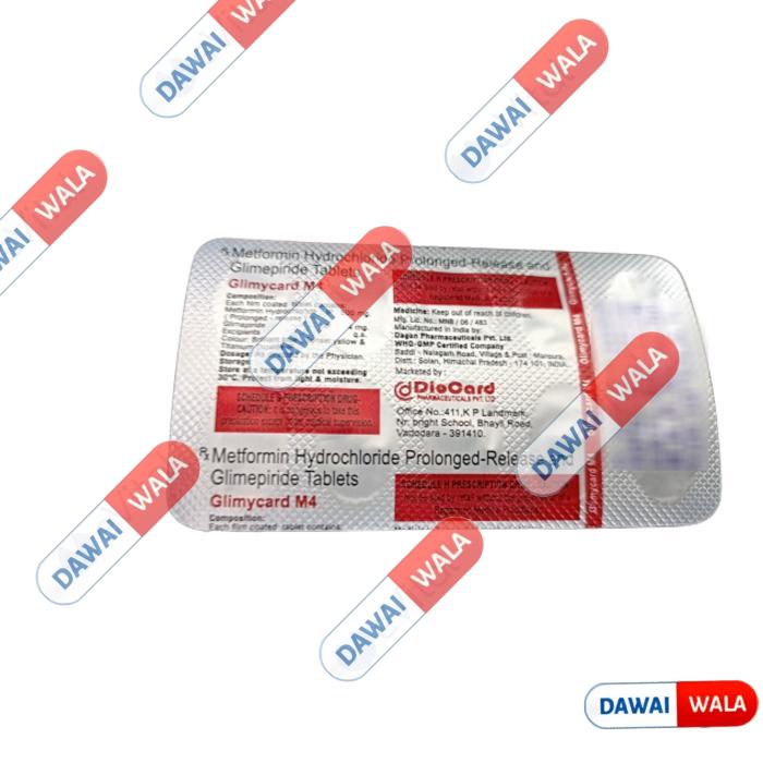 Glimycard M4 Tablet