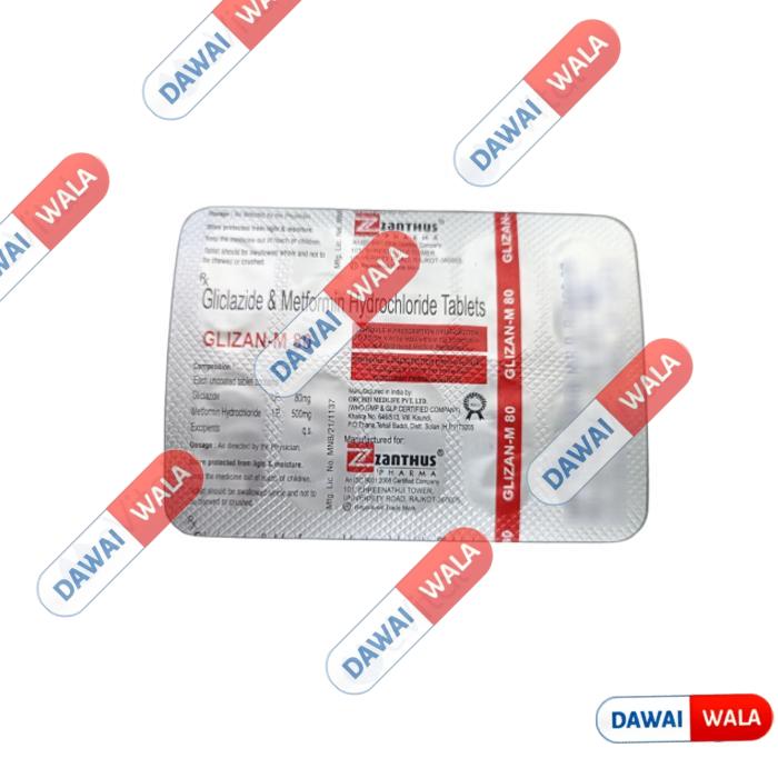 Glizan-M 80 Tablet