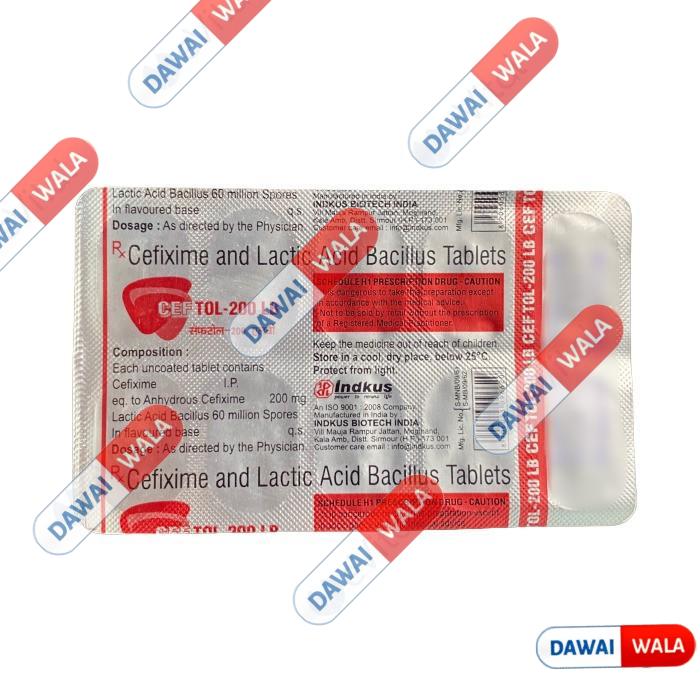 Ceftol-200 LB Tablet