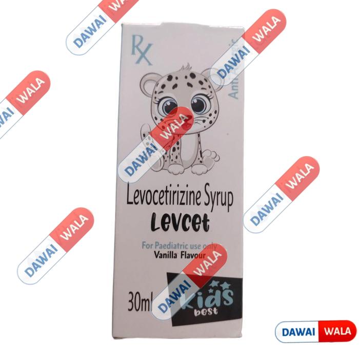 Levcet Kids Syrup Vanilla