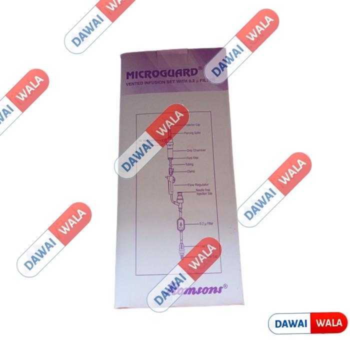 Microguard Vented Infusion Set 0.2 (SS-3067)