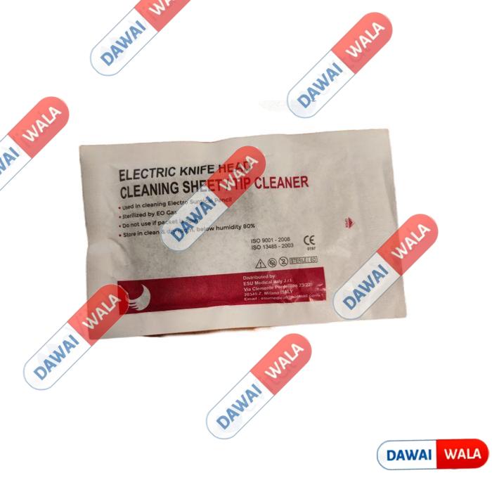 Electric Knife Head Cleaning Sheet