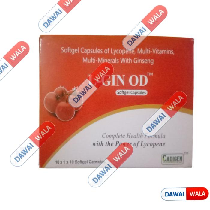 L-Gin OD Softgel Capsule