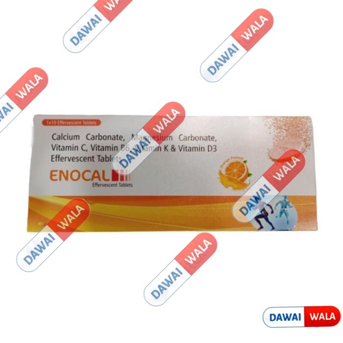 Enocal Effervescent Tablet Orange