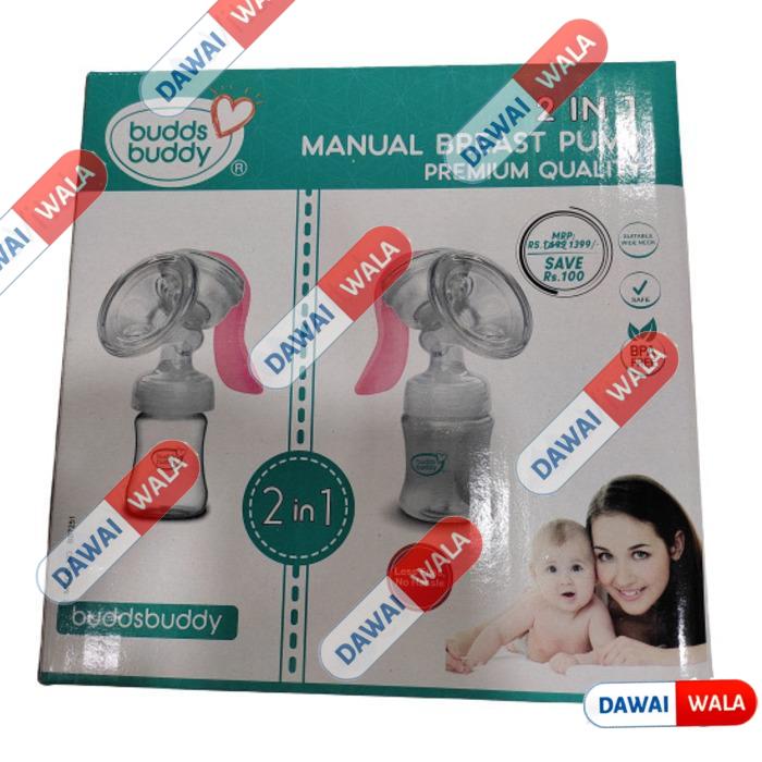 Buddsbuddy 2 In 1 Manual Breast Pump