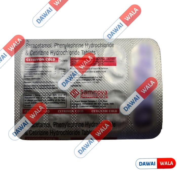 Cetrivon Cold Tablet