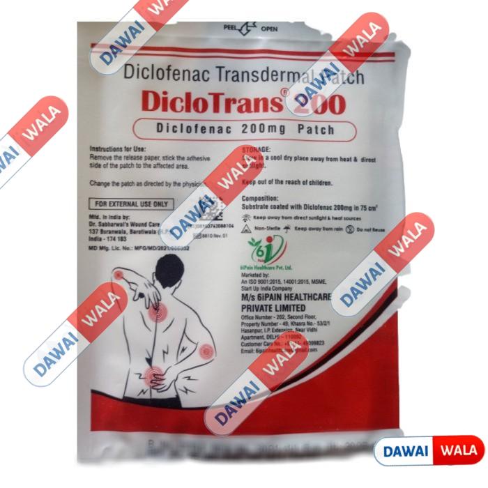 Diclotrans 200 Patch