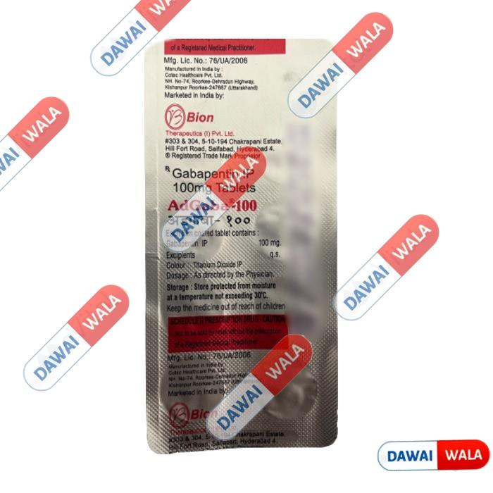 Adgaba-100 Tablet