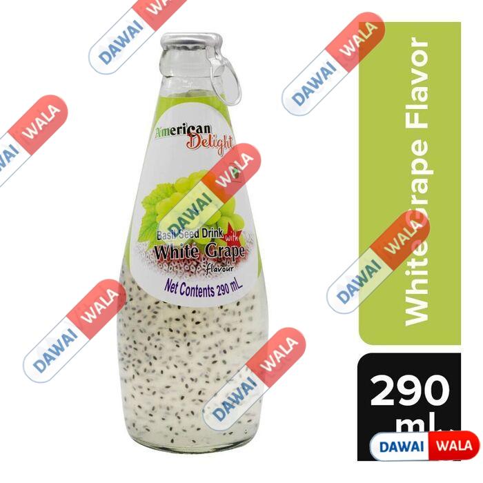 Americano Basil Seed Drink With White Grape