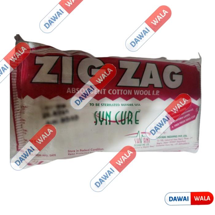 Zig Zag Absorbent Cotton Wool