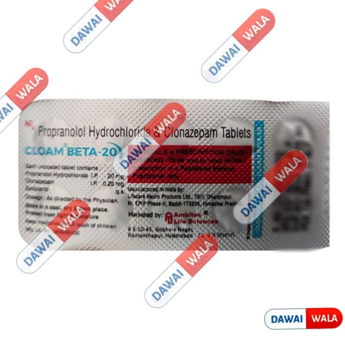 Cloam Beta-20 Tablet