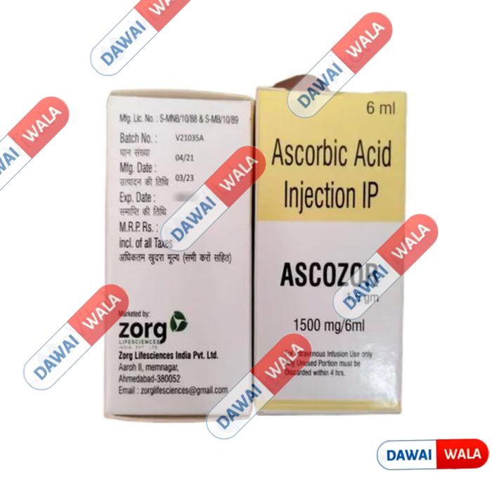 Ascozor 1.5gm Injection