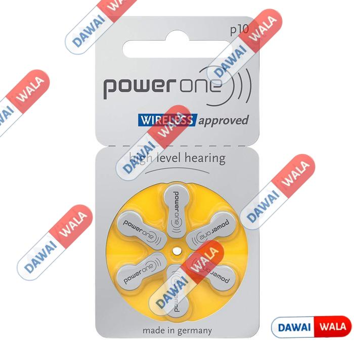 Powerone P10 Wireless Hearing Aid Batteries