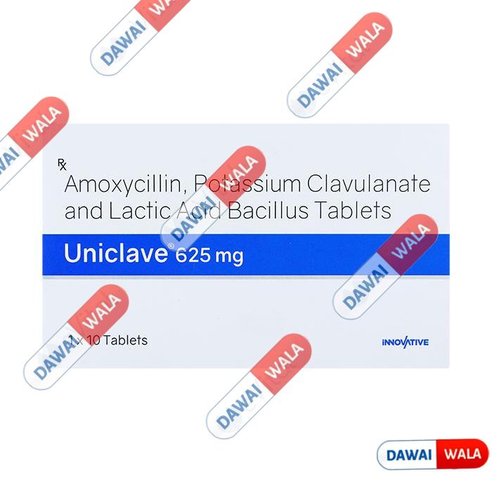 Uniclave 625mg Tablet