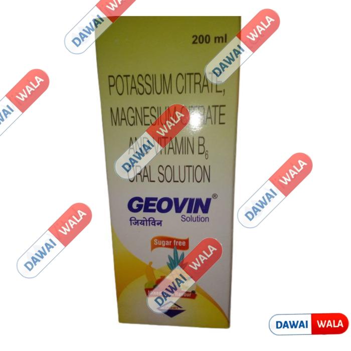 Geovin Solution Mix Fruit Sugar Free