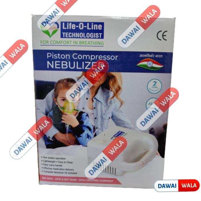 Life-O-Line Piston Compressor Nebulizer