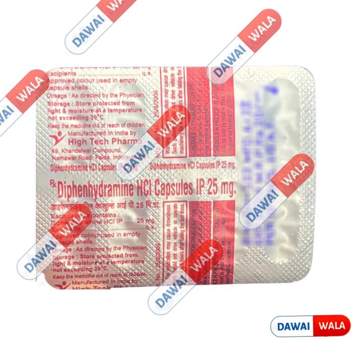 Diphenhydramine HCL Capsule