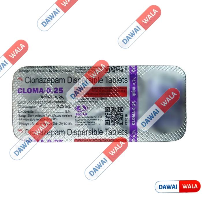 Cloma-0.25 Tablet