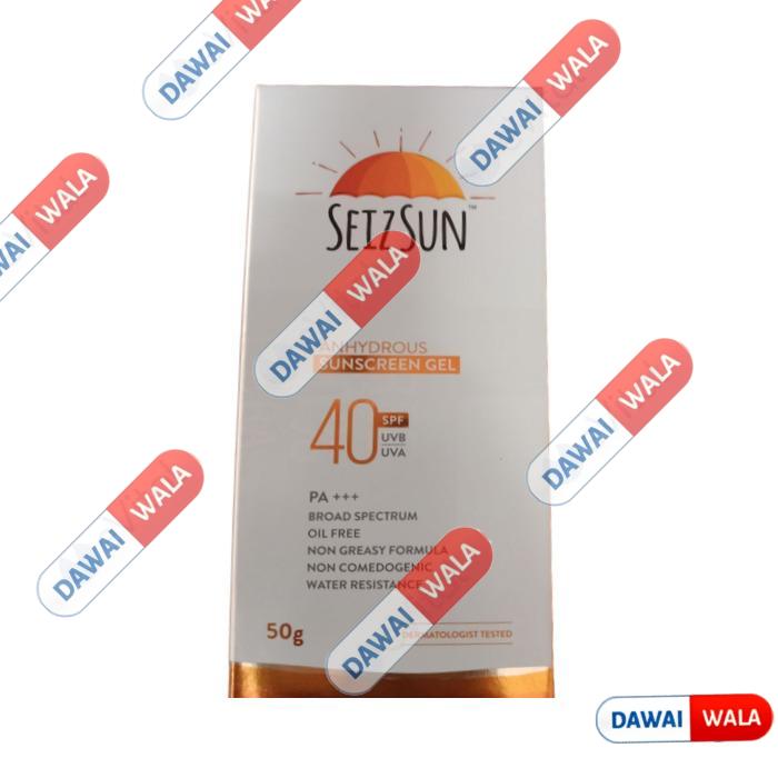 SEIZSUN SUNSCREEN SPF 40 UVB/UVA 50GM GEL