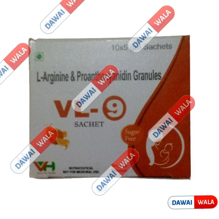 VL-9 Sachet Orange Sugar Free