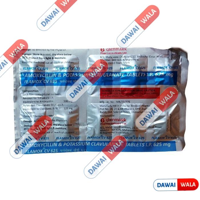 Flamox CV 625 Tablet