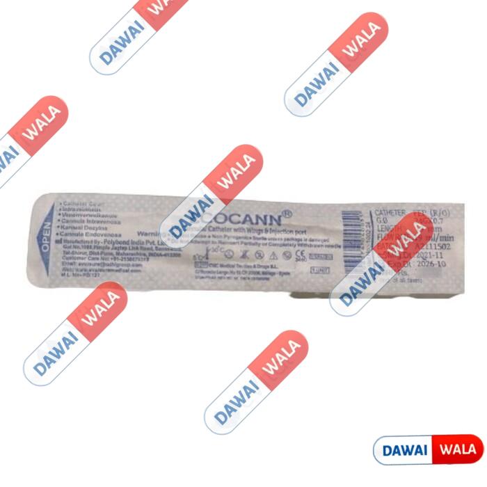 Ecocann I.V Cannula (24Gx0.7)