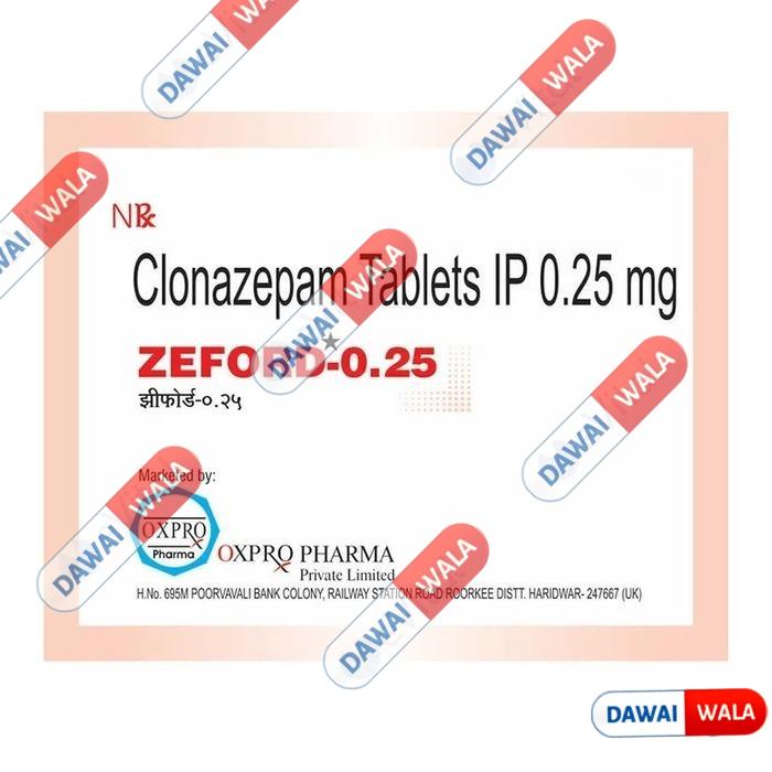 Zeford 0.25mg Tablet
