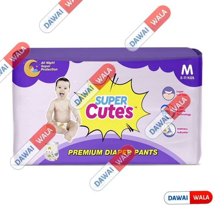 Super Cutes Premium Diaper Pants M