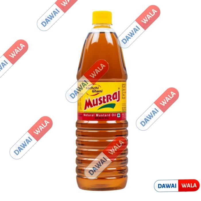 MustRaj Kacchi Ghani Mustard Edible Oil
