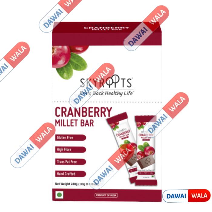 Cranberry Millet Bar