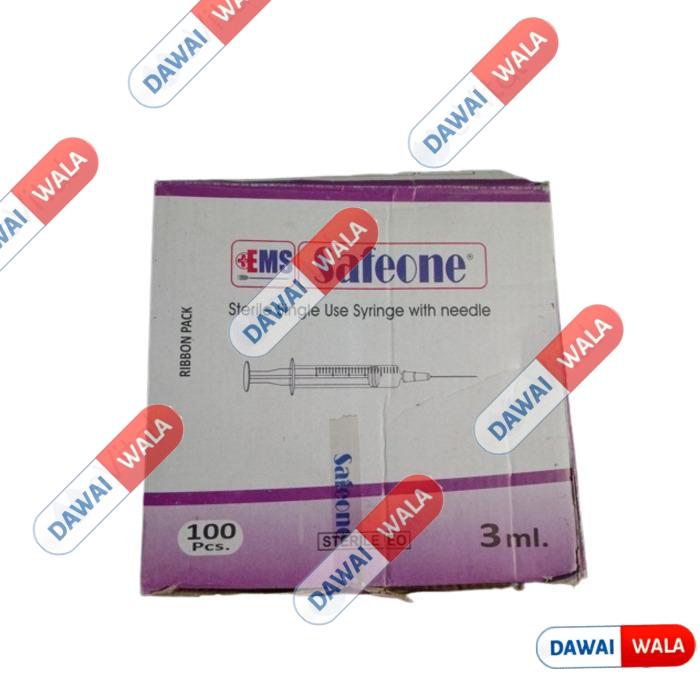 Safeone Syringe With Needle (24G X 1)