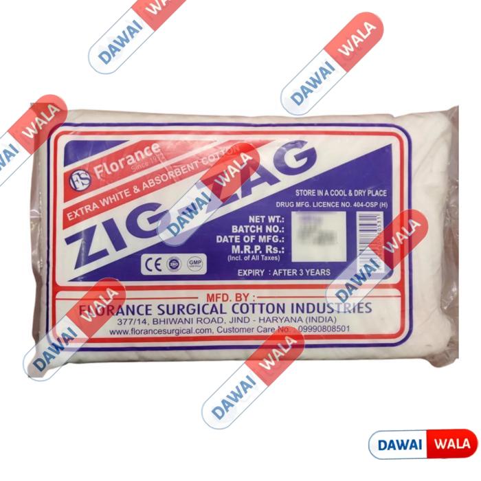 Zig-Zag Extra White & Absorbent Cotton