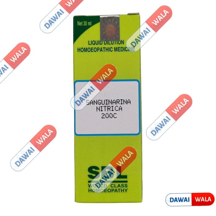 Sanguinarina Nitrica 200C Dilution
