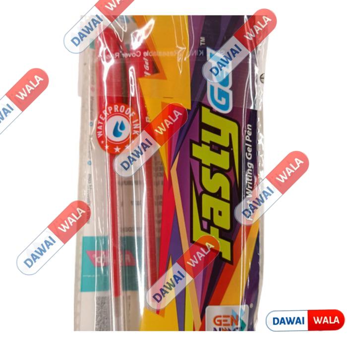 Fasty Gel Pen Red