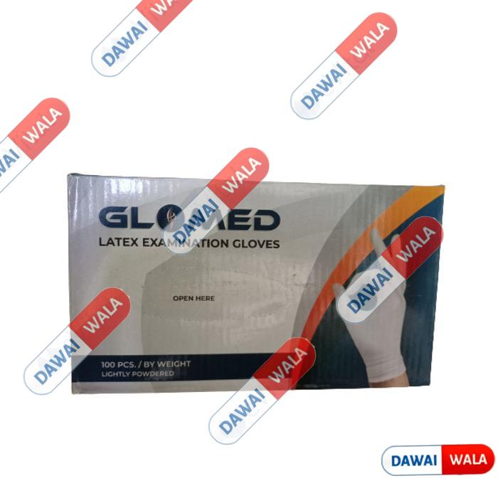Glomed Latex Examination Gloves