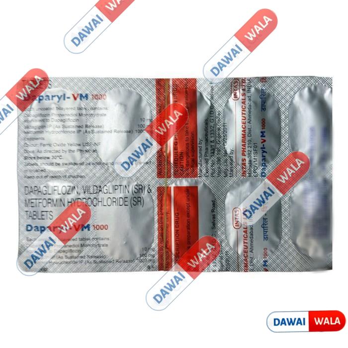 Daparyl-VM 1000 Tablet